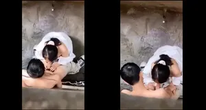 Quay lén em học sinh nữ bj cho em người yêu trong hẻm
