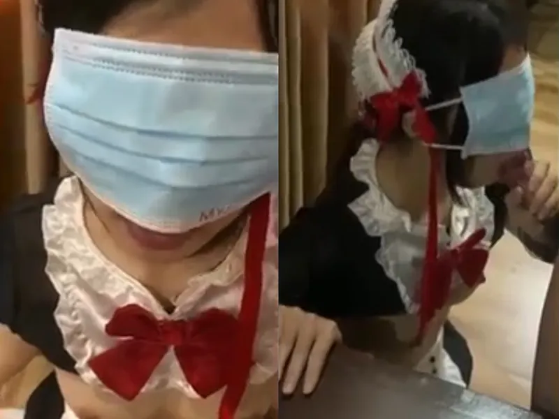Cô bạn gái việt dâm cosplay nô lệ tình dục liếm mút con chim điêu luyện