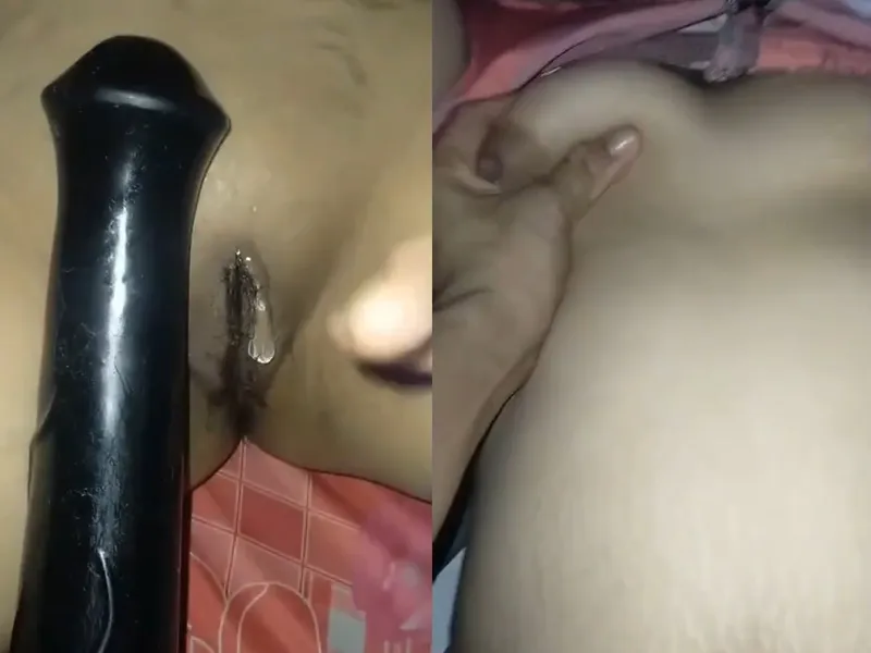Cô bạn gái xinh tươi vú ngon bím múp tự sướng bằng sextoy cực sướng